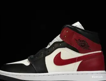 1 Jordan BQ6472-160 Toe” “Black Air Mid 0516